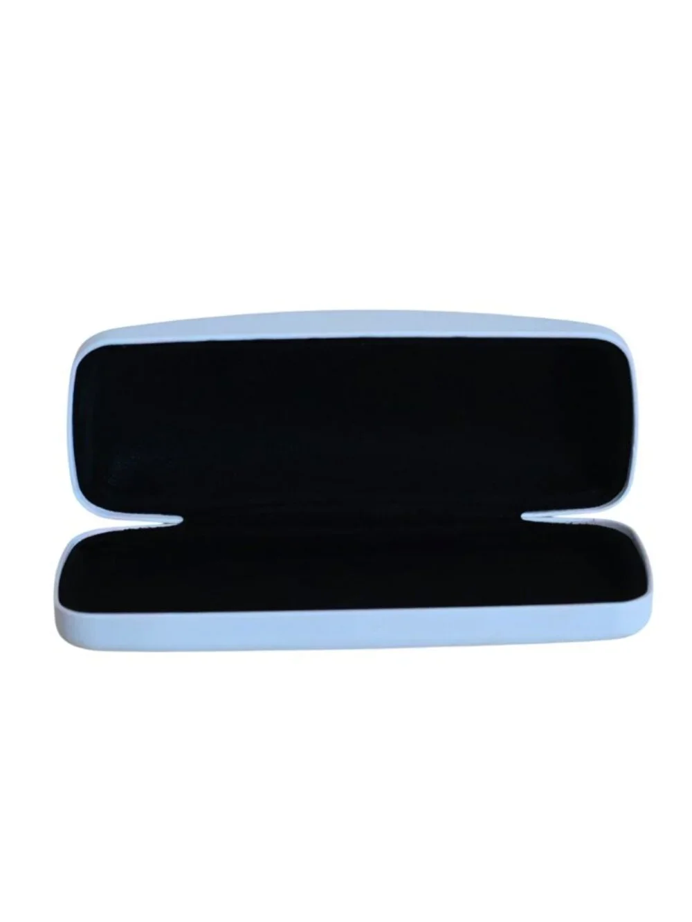 Calvin Klein Eyeglass Case White Hard Shell Clamshell Glasses‎ Case